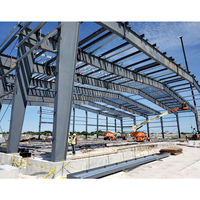 Bâtiment d'entrepôt modulaire à haute capacité de drainage pour régions à forte pluviométrie et zones monsunières