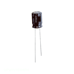 Condensateur traversant original UPW1V151MPH CAP ALUM 150UF 20% 35V RADIAL TH 150 uF - Product Image 1