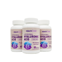 Complément alimentaire en gélules molles d'acide hyaluronique liposomal à marque privée avec une biodisponibilité élevée, capsules molles d'acide hyaluronique
