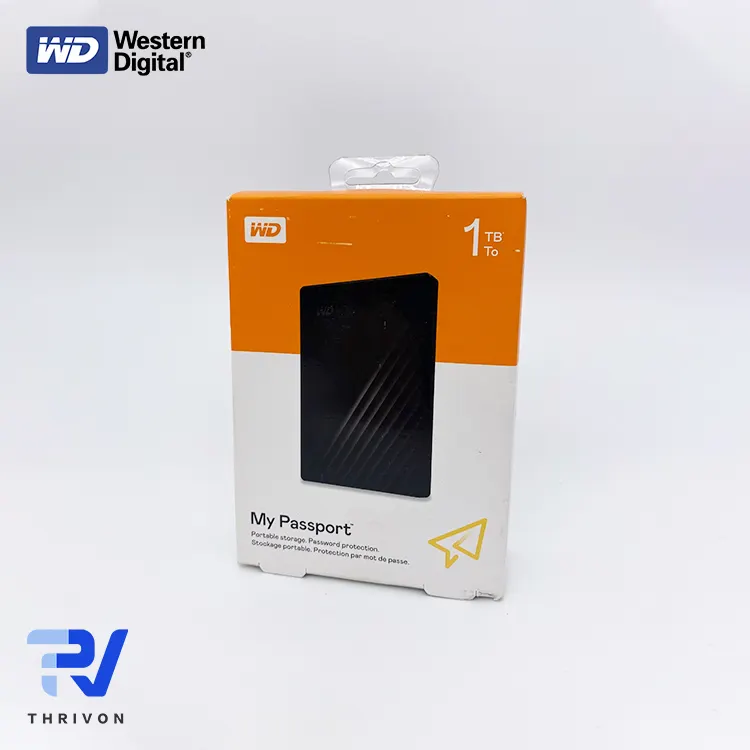 WESTERN DIGITAL WD MY PASSPORT 1TB untuk Penyimpanan Portabel Perlindungan Kata Sandi