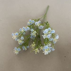 <b>Artificial</b> 5 Forks Gypsophila <b>Baby</b> <b>Breath</b> Bouquet Faux Soft Rubber Flower for Wedding Home Table Party Decoration - Product Image 5