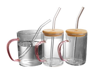Wholesale High Borosilicate Glass Mug - BPA Free, Microwave & Dishwasher Safe - Product Image 1