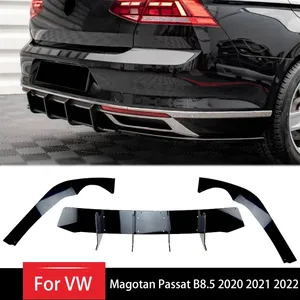Pour B8.5 2020 2021 2022 – Protection inférieure de pare-chocs arrière, diffuseur, spoiler, protection anti-rayures - Product Image 1