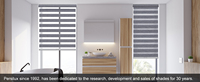 Pare-soleil pour fenêtre Pare-soleil pour fenêtre Stores personnalisés Filtrage de la lumière Rideaux transparents pour la maison, le bureau et les portes