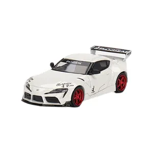 Minigt 1/64 Diecast Car Models Pandem GR Supra V1.0 Alloy Sports Car for Collection