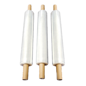 Rotolo di pellicola <span class=keywords><strong>estensibile</strong></span> per Pallet in PE da 18 pollici x 1000 piedi a prova di polvere - Product Image 1