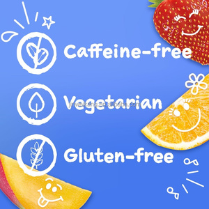 Integratori Alimentari per il Supporto Immunitario dei Bambini, Caramelle Gommose Aromatizzate con Vitamina <span class=keywords><strong>C</strong></span>, Vitamine del Gruppo B e D, Gusto Frutta Fantastica - Product Image 3