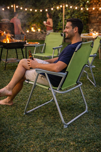 Silla Plegable para Exteriores, Ligera, de Metal, para Camping, Patio, Playa y Jardín, Venta al Por Mayor - Product Image 2
