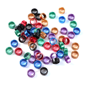 ZF Eco-vriendelijke 4,5 mm aluminium kleine vogelring voor papegaaien en tortelduifjes pootband voetring ZF-453 - Product Image 5