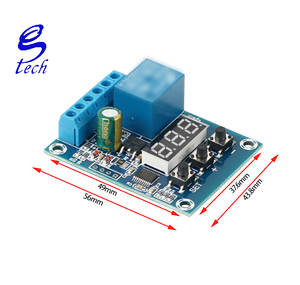 Module de relais de détection de tension CC 5V 12V 24V pour surveillance et contrôle de charge/décharge de batterie avec détection des limites supérieures et inférieures - Product Image 3