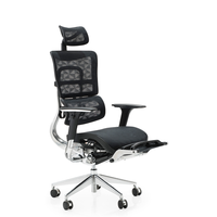 Chaise de bureau ergonomique en maille, mobilier de bureau à dossier haut, de fabricant chinois