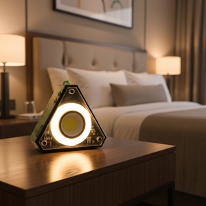 Lampe de table sans fil moderne en gros, rechargeable, à intensité variable, finition bois, pour hôtel, bureau, bar, utilisation de qualité supérieure au chevet, lampe de lecture - Product Image 1