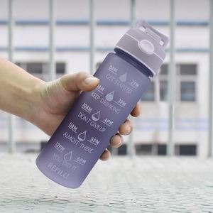 32 Oz Tritian Frosted Reusable <b>Bottle</b> With Spray Function <b>Motivational</b> and Portable Camping for Boiling <b>Water</b> - Product Image 3