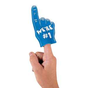 Accessorio Promozionale <span class=keywords><strong>per</strong></span> Stadio con Logo Personalizzato, Mini Dita in Schiuma EVA <span class=keywords><strong>per</strong></span> Tifo e Spirito di Squadra - Product Image 1