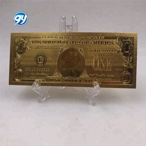 Billete de 1 Dólar Estadounidense Chapado en Oro al por Mayor para Colección de <span class=keywords><strong>Valor</strong></span> - Product Image 3