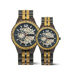 Nuovo Popolare Orologio Automatico di Lusso in Legno da Uomo e Orologio Meccanico da <span class=keywords><strong>Donna</strong></span> - Product Image 3