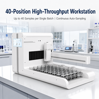 Analyseur de pH automatique pour tests en lot, avec auto-étalonnage et nettoyage, conforme GLP, pour textiles, cuir, eau, produits pharmaceutiques, contrôle qualité alimentaire et laboratoire