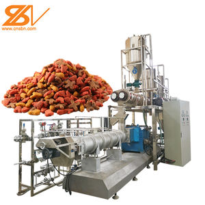 1ton/H automático de acero inoxidable perro gato animal croquetas alimentos enlatados línea de alimentos para mascotas - Product Image 1