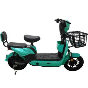 Bicicleta Eléctrica de Montaña de 350W 48V, Scooter Eléctrico Biplaza con Frenos de Tambor y Pedales, Bicicleta Eléctrica Urbana, Venta al Por Mayor de Fábrica - Product Image 2