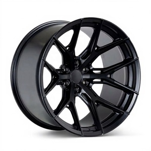 Nuevas <span class=keywords><strong>Llantas</strong></span> para Motocicleta JINLANG 57TR-7 de Aleación de Aluminio Forjado de 16-19 Pulgadas 5x114.3/100/120 Ajuste Universal Acabado Negro - Product Image 5
