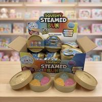 Jouets anti-stress lumineux et colorés en forme de chignon, à rebond lent, pour soulager l'anxiété, mini, portables et durables pour adolescents