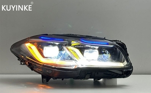 KUYINKE Faro Delantero de Xenón para <span class=keywords><strong>BMW</strong></span> <span class=keywords><strong>F10</strong></span> con Función Adaptativa AFS, Repuestos de Auto, Bombillas para Coche - Product Image 6