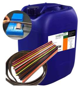 Ultiple-opciones de color <span class=keywords><strong>para</strong></span> abrigo de cuero, producto de <span class=keywords><strong>pintura</strong></span> de borde de cuero a base de agua personalizado de fábrica - Product Image 5