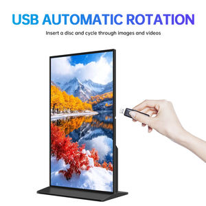 Kiosque publicitaire tactile Android sur pied avec écran LCD vertical intégral de 85 pouces pour centre commercial - Vente en gros - Product Image 2