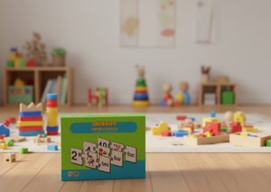 Rompecabezas de papel Chibtsuo, juguete educativo multicolor para niños de 2 a 3 años, aprendizaje de números y palabras - Product Image 2