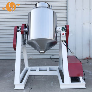 ロータリードラムパウダーミキサー商用スパイスミキサーステンレス鋼ビタミンプレミックス粉末混合機 - Product Image 6