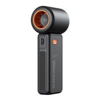 Mini Turbo Jet Ventilateur Portable à Grande Vitesse Moteur Brushless Sèche-Cheveux et Ventilateur de Vitesse