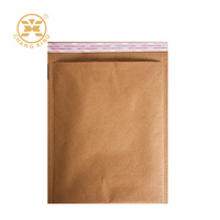 Enveloppe d'expédition en papier nid d'abeille écologique en stock pochette d'emballage express sacs postaux rembourrés en papier kraft biodégradable