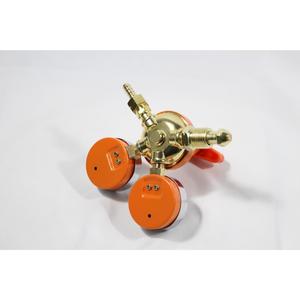 Régulateur de pression de gaz GPL de haute qualité avec deux manomètres et deux étages pour la sécurité des bouteilles de GPL - Product Image 4