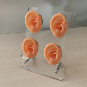 Prothèses auditives Souple Flexible Silicone Quatre Oreilles Modèle D'oreille Présentoir Modèle HappyHearing Affichage D'oreille - Product Image 1