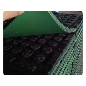 Tapis de fitness en caoutchouc pour l'intérieur et l'extérieur - Carrelage en caoutchouc antidérapant, imperméable, ignifuge et écologique pour la maison, le bureau et la salle de sport - Product Image 2