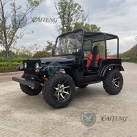 Mini Jeep Dune Buggy à transmission automatique Caiteng, électrique/à essence, garantie de 2 ans - Options de moteur 150cc/200cc/250cc