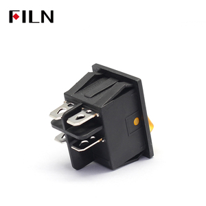 Filn Kcd4 30A 250VAC Thiết bị chuyển mạch điện Rocker vỏ lớn trong suốt bìa với ánh sáng ON-OFF 4pin Chất lượng cao Thiết bị chuyển mạch - Product Image 4
