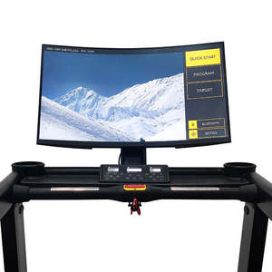 Cinta de Correr Curva de Alta Calidad, Suministro de Fabricante Profesional, Máquina de Gimnasio Comercial, Descuento Flash al por Mayor - Product Image 6