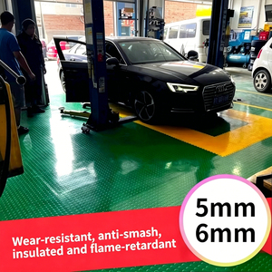 Self-service Car Wash Grille <b>Plastic</b> <b>Floor</b> <b>Mats</b> Interlocking <b>Plastic</b> <b>Floor</b> Tiles for Commercial Car Wash Shop Flooring - Product Image 5