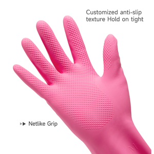قفازات لاتكس سميكة للغاية للاستخدام المنزلي مريحة مقاومة للماء في المطبخ - Product Image 6
