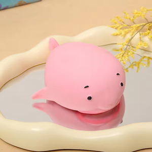 Fidget Fish, jouet anti-stress à presser avec rembourrage en farine, boule anti-stress amusante et originale, cadeau d'anniversaire classique - Product Image 1