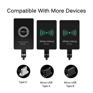 Nhanh Chóng Không Dây Sạc Receiver Đối Với iPhone 7 6S Cộng Với 5S Micro USB Phổ Sạc Huawei Xiaomi - Product Image 2