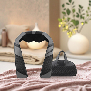 Masajeador de hombros y cuello Shiatsu inalámbrico de lujo 2025 con batería recargable para el cuidado de la salud - Product Image 1