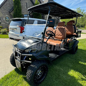 Chariot de golf 4 places avec roues et pneus pour véhicule électrique à vendre - Product Image 4