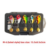 Leurre artificiel rotatif en acier inoxydable pour lancer longue distance, type tourbillon, pour la pêche en eau douce et en mer