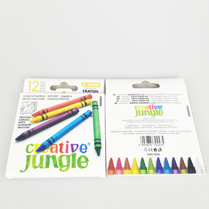 Commercio all'ingrosso 1-36 Set di pastelli per bambini Non tossici <span class=keywords><strong>cera</strong></span> liscia <span class=keywords><strong>con</strong></span> arte colorata modello rotondo - Product Image 5