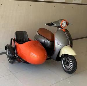 2026 Single Motor Electric Chopper Sidecar Scooters Adulto Sidecar Citycoco con Sidecar Kids - Product Image 3