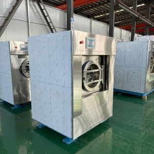 Laveuse-essoreuse industrielle 15 100 kg, machine de lavage automatique en acier inoxydable pour hôtel, hôpital, blanchisserie - Product Image 2