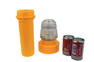 Outdoor Emergency <strong>Traffic</strong> Battery Powered LED Warning Light Road Safety Signal Lamp with Metal Bracket for Guardrail <strong>Barrier</strong> - Product Image 2