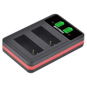 Chargeur USB 2 ports LED BLN-1 BLN1 pour appareils photo <span class=keywords><strong>Olympus</strong></span> OM-D E-M1, <span class=keywords><strong>Pen</strong></span> F, OM-D E-M5, <span class=keywords><strong>PEN</strong></span> E-P5, OM-D, HLD-6 - Product Image 2